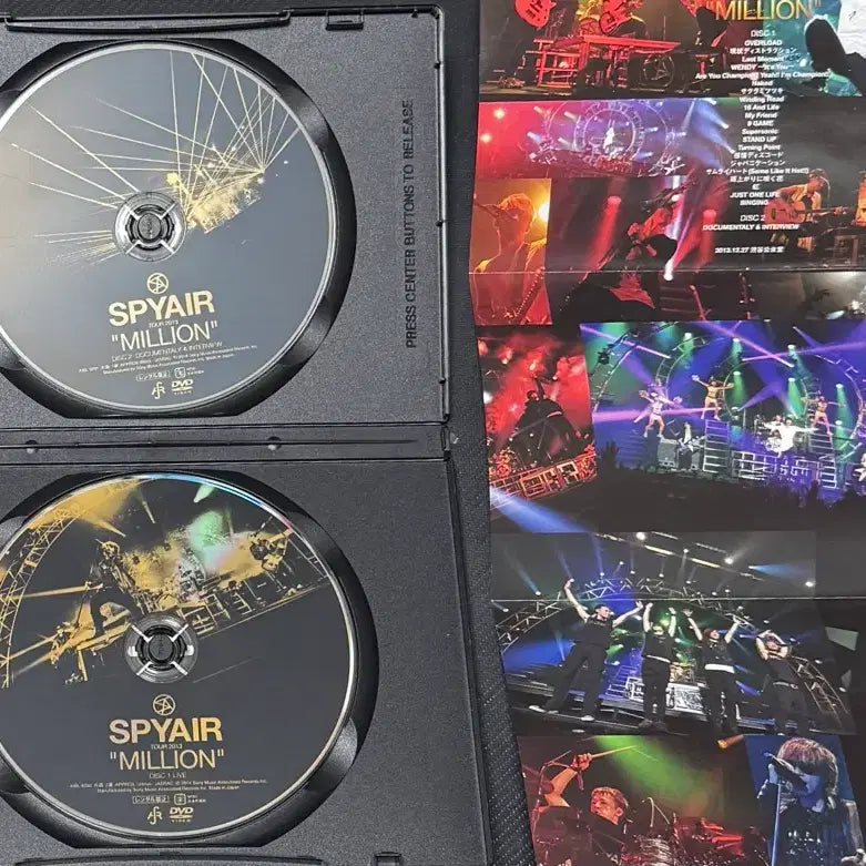 [SOLD OUT] (DVD) SPYAIR/스파이에어 MILLION TOUR 2013