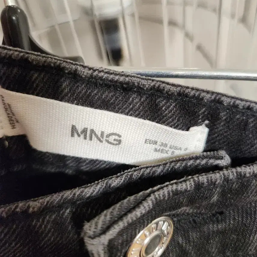 [BUNJANG] Mango Black Straight Jeans / 새상품 Mango 망고 블랙 스트레이트 진