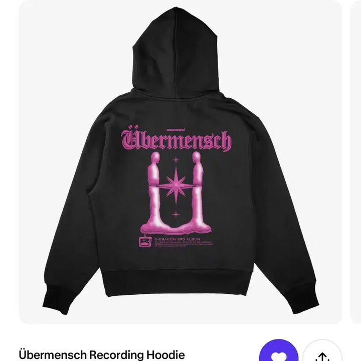 [SOLD OUT] [미개봉] 지드래곤 지디 미국 MD 위버맨쉬 후드집업