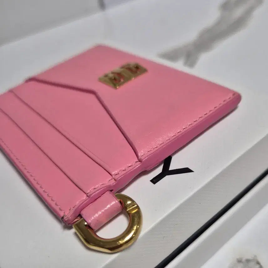 [BUNJANG] Givenchy 4G Card Holder / (정품)지방시 핑크색 레더 4G 카드지갑 홀더