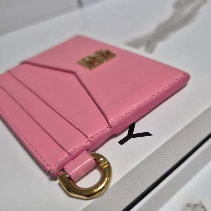 [BUNJANG] Givenchy 4G Card Holder / (정품)지방시 핑크색 레더 4G 카드지갑 홀더