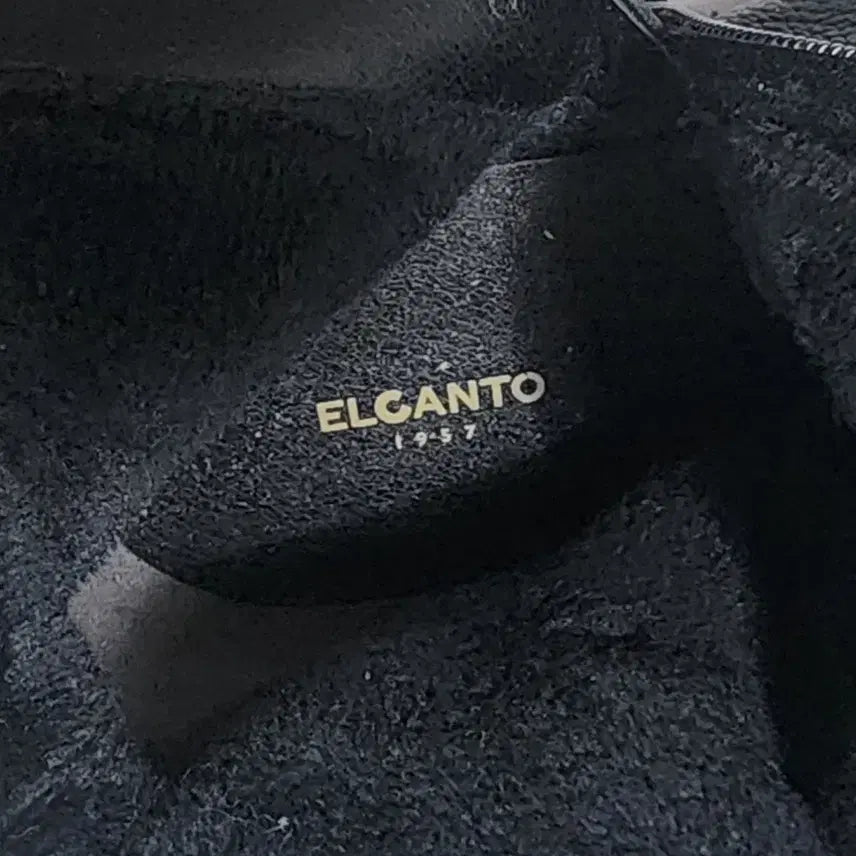 [BUNJANG] Elcanto LCWH95U24C Black Goat Leather Half Boots / 235 엘칸토 여성 기모 하프부츠 LCWH95U24C 블랙 염소가죽