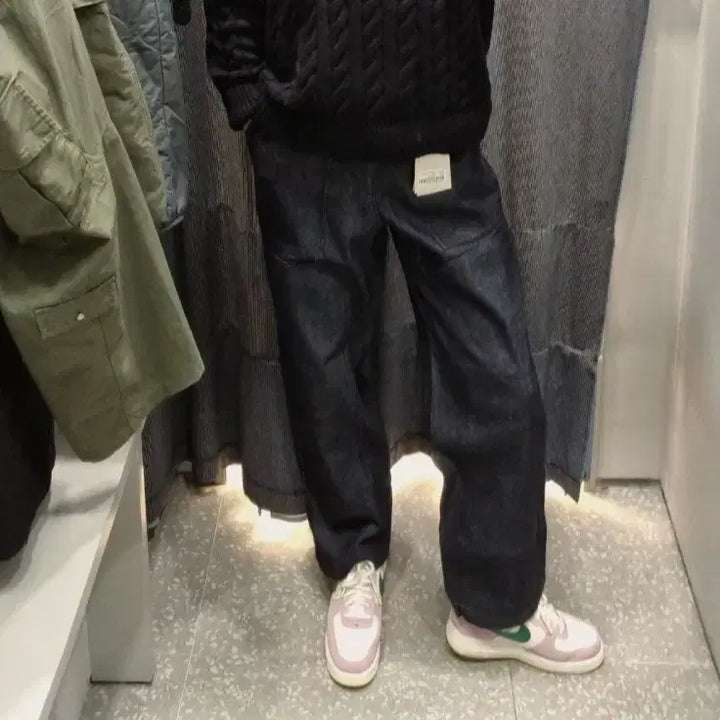 [BUNJANG] The Boyz Hideout Denim Cargo Pants / 하이드아웃 hideout 남성 캠프 데님 카고 팬츠