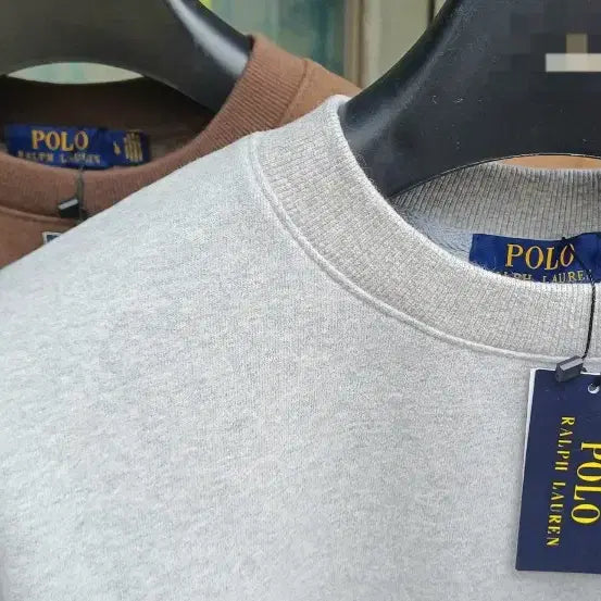 [BUNJANG] Polo Fleece Sweatshirt / 폴로기모맨투맨