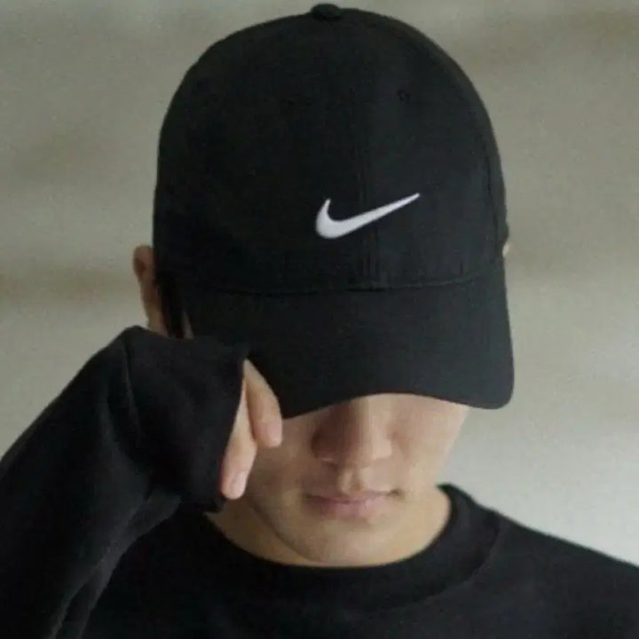 [BUNJANG] Nike Legacy91 Black Ball Cap / 나이키 모자 레거시91 볼캡 새상품 정품 (구형/뒷부분 찍찍이)