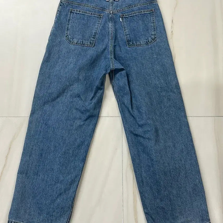 [SOLD OUT] [M] 유스 스트럭쳐 와이드 데님 팬츠