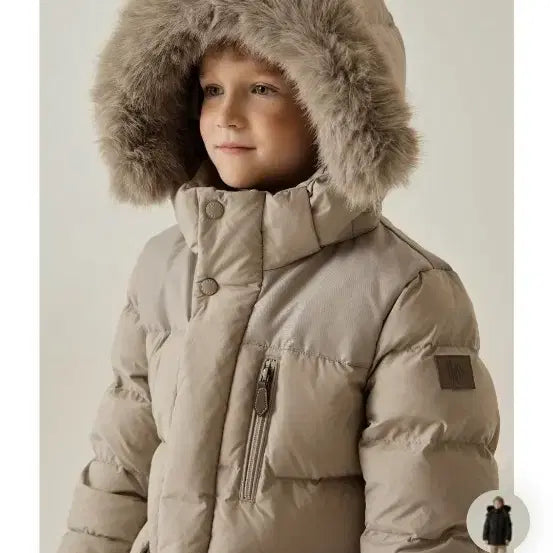 [BUNJANG] Daks Little Fur Bench Down (Taupe) / 25FW 닥스(정품)리틀 FUR 벤치 다운 (토프)  새상품