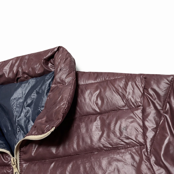 [BUNJANG] BEAMS LIGHTS Burgundy Lightweight Down Jacket L / JPN 일본 빈티지 빔즈 라이트 BEAMSLIGHTS 버건디 경량패딩 L