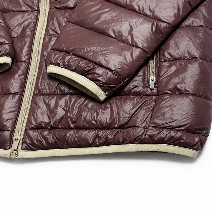 [BUNJANG] BEAMS LIGHTS Burgundy Lightweight Down Jacket L / JPN 일본 빈티지 빔즈 라이트 BEAMSLIGHTS 버건디 경량패딩 L