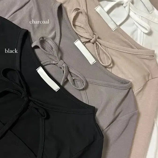 [BUNJANG] Avely Ribbon Bolero Top / 새상품! 에이블리 리본볼레로티