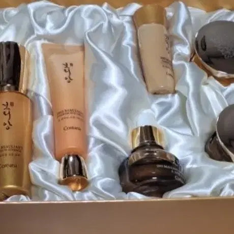 [BUNJANG] Coreana Show Boryeong Skincare Set / 피부관리 [코리아나] 쇼 보리앙 고금 7종세트진정 쿨링 트러블쇼핑백 케어