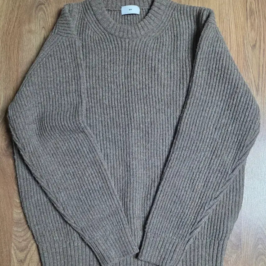 [BUNJANG] Steady-Everywhere Shetland Wool Fisherman Knit 2 / 스테디에브리웨어 셔틀랜드 울 피셔맨 니트 2