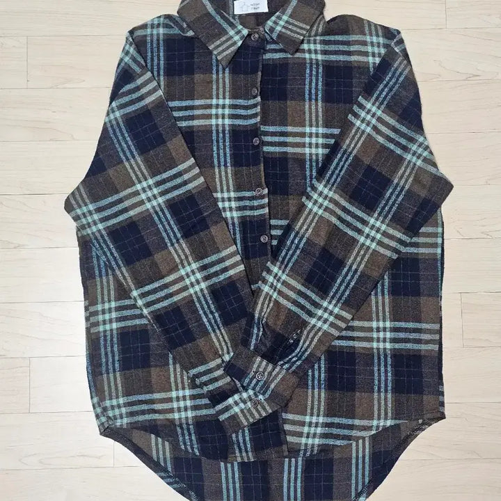 [BUNJANG] Checked Shirt / 체크 남방 셔츠