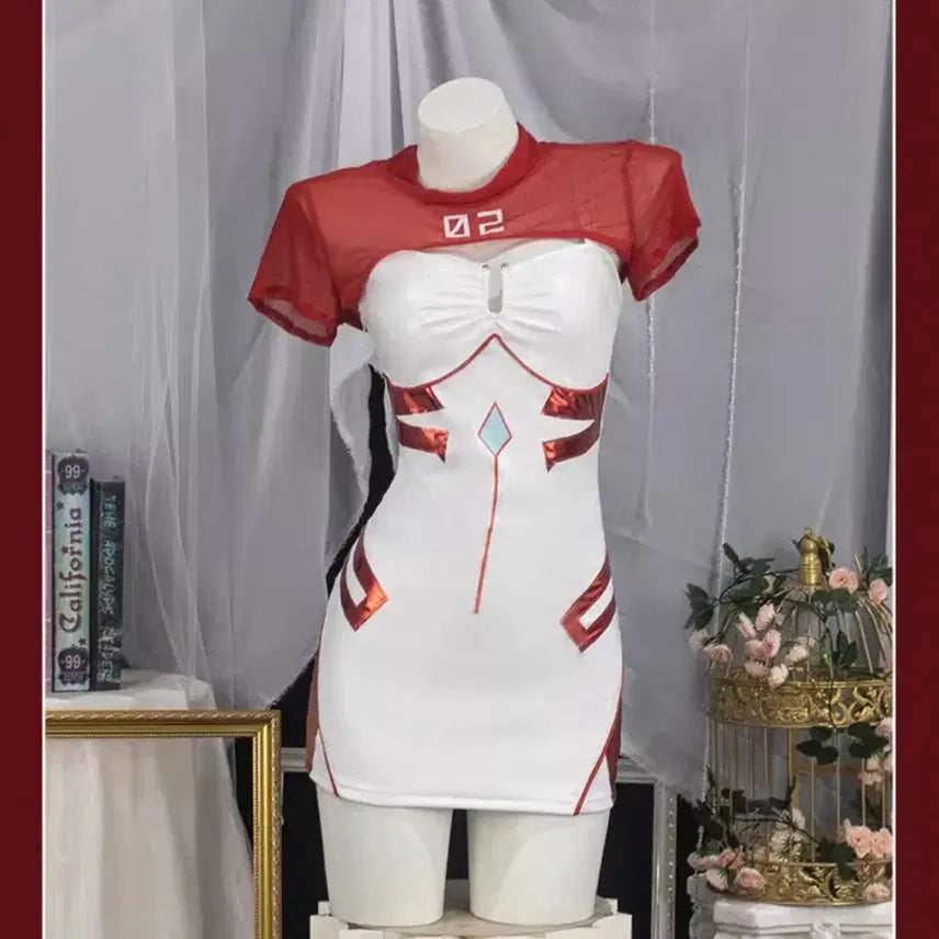 [BUNJANG] Evangelion Asuka Cosplay Racing Version / (급처) 에반게리온 아스카 코스프레 레이싱 버전 (풀셋)