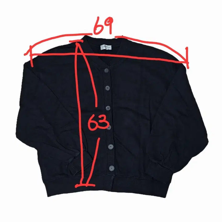 [BUNJANG] Loose Fit Printed Cardigan / 프린팅 루즈핏 가디건