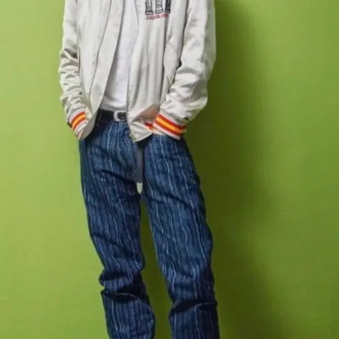 [BUNJANG] Marni Funny Stripe Denim Pants / 마르니 퍼니 스트라이프 데님 / 31