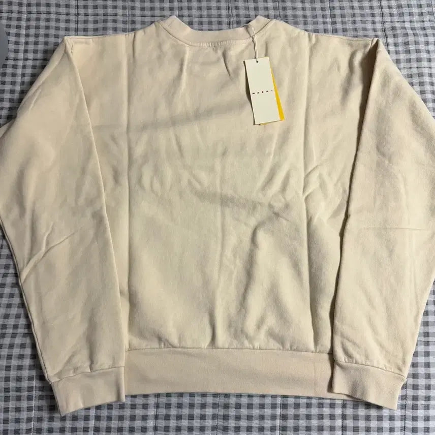 [SOLD OUT] (50) Marni 마르니 로고 맨투맨 아이보리
