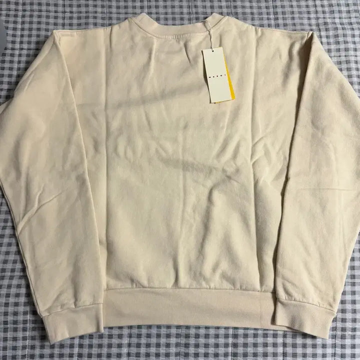 [SOLD OUT] (50) Marni 마르니 로고 맨투맨 아이보리