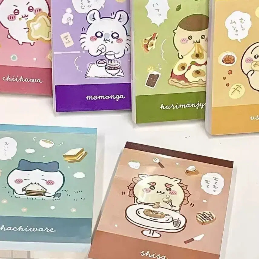 [BUNJANG] Chiikawa Character Memo Pad / 치이카와 캐릭터 메모패드 (떡메모지)