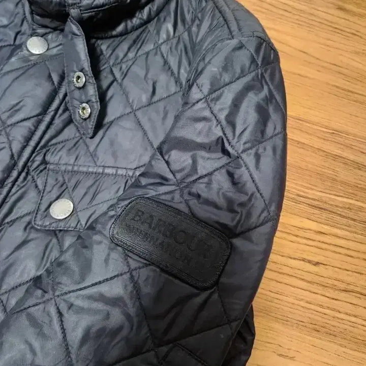 [BUNJANG] Barbour International Quilted Jacket (Black, Size S) / 바버인터내셔널 퀄팅자켓 (블랙, S사이즈)