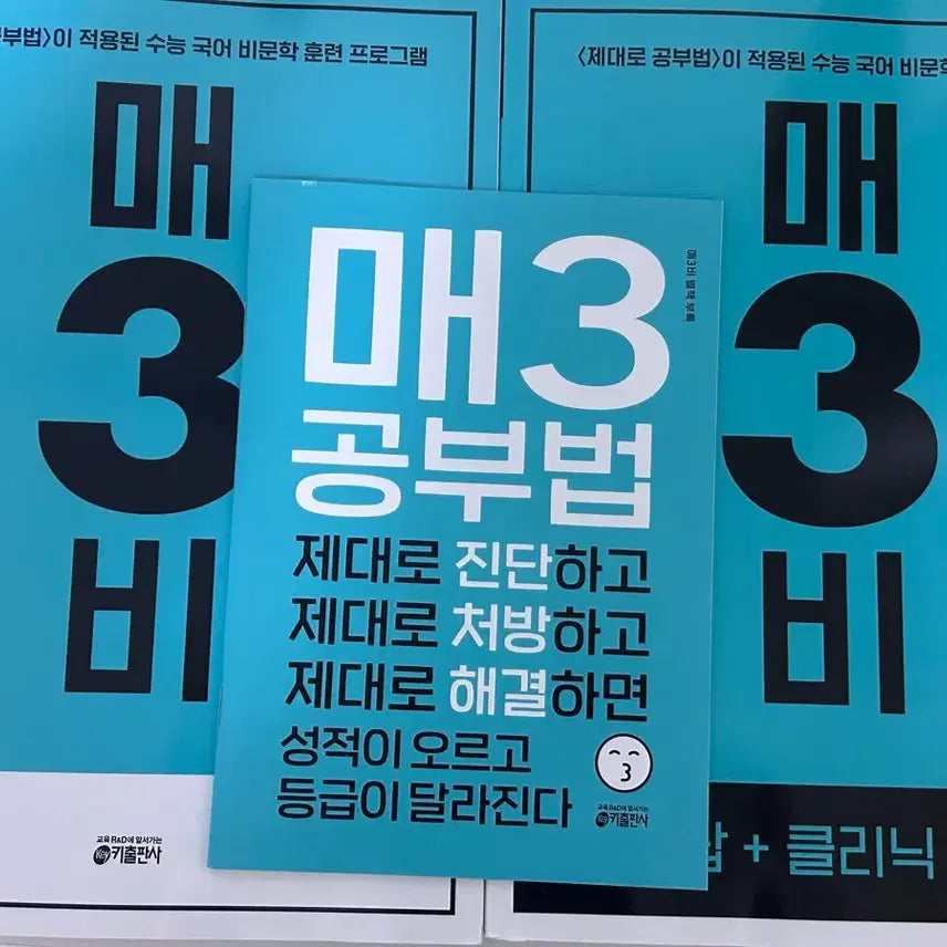[BUNJANG] Maesam-bi College Entrance Exam Study Guide Book Set / (새상품) 매삼비 수능기출 공부법 책자 포함