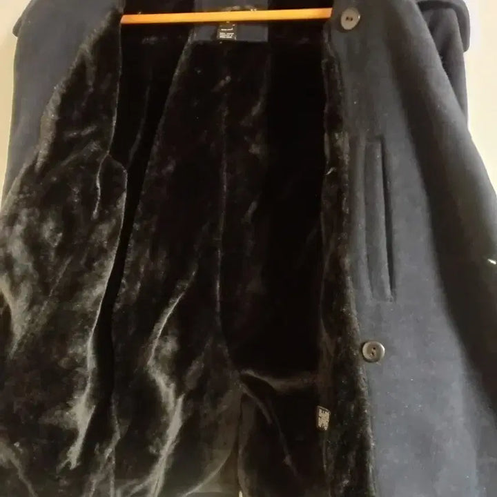 [BUNJANG] Navy Gold Button Pea Coat / 금장 피코트 네이비