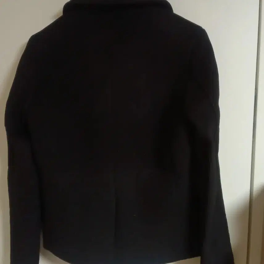 [BUNJANG] Double Button Half Pea Coat / 모직 더블 버튼 하프피코트