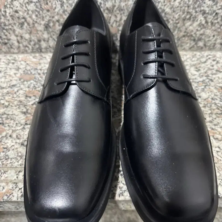 [BUNJANG] Hawkins Square Toe Derby Black Shoes / [새것] 호킨스 스퀘어토 더비 270 블랙