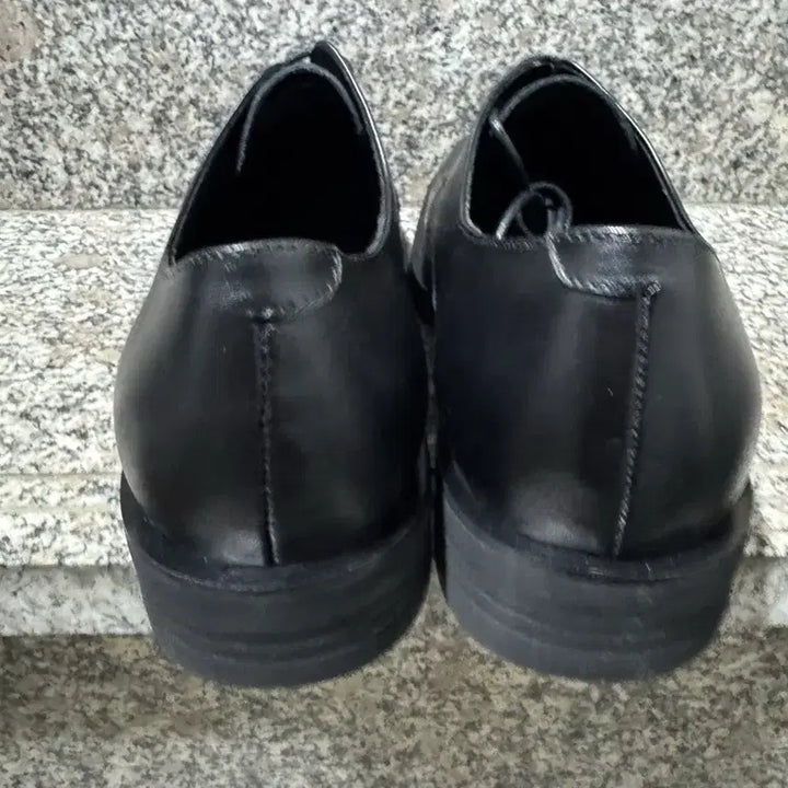 [BUNJANG] Hawkins Square Toe Derby Black Shoes / [새것] 호킨스 스퀘어토 더비 270 블랙
