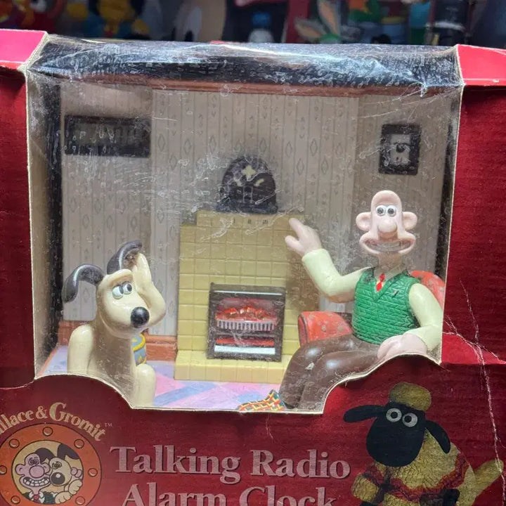 [BUNJANG] Wallace and Gromit Alarm Clock Figure / 월레스와 그로밋 알람시계 피규어