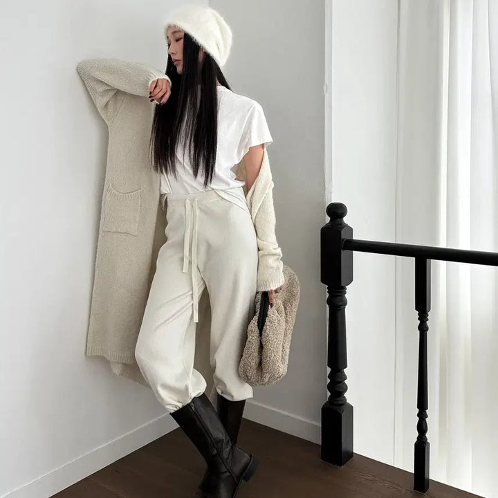 [BUNJANG] Vintage Washed Zipper Half Boots (Brown) / 