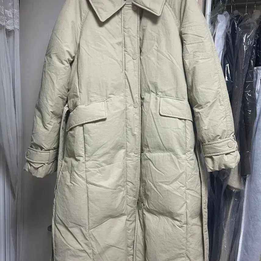 [BUNJANG] ONF Goose Down Padded Jacket (Size 55) / 온앤온 퍼카라 구스다운 패딩(55)