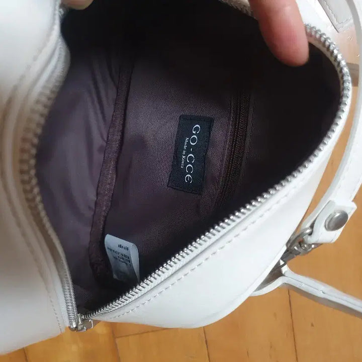 [BUNJANG] GOCCE White Tote Shoulder Bag / GOCCE 화이트 토트백 숄더백