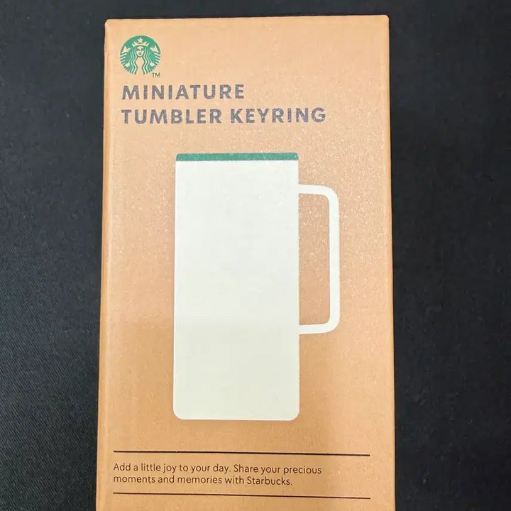 [BUNJANG] Starbucks Miniature Tumbler Keyring White / 스타벅스 미니어처 텀블러 키링 흰색