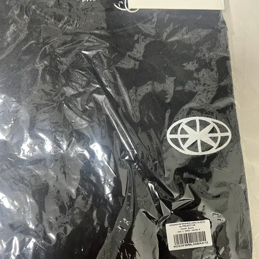 [BUNJANG] Kid Milli Project GR Washed Long Sleeve Black / [L]키드밀리 프로젝트gr 워시드 롱슬리브 블랙