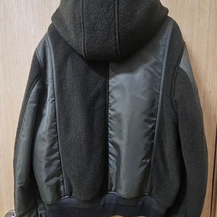 [BUNJANG] Solid Homme MA-1 Hooded Jacket / 솔리드옴므 MA-1 후드 자켓 48