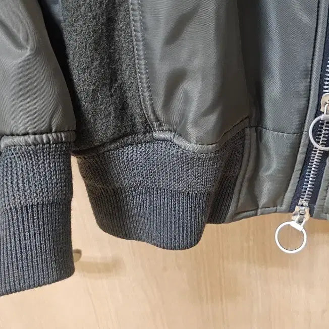 [BUNJANG] Solid Homme MA-1 Hooded Jacket / 솔리드옴므 MA-1 후드 자켓 48