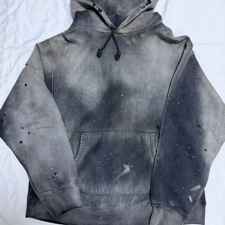 [BUNJANG] Bowwow Hard Aging Hoodie Black L / Bowwow 바우와우 하드 에이징 후드 블랙 L