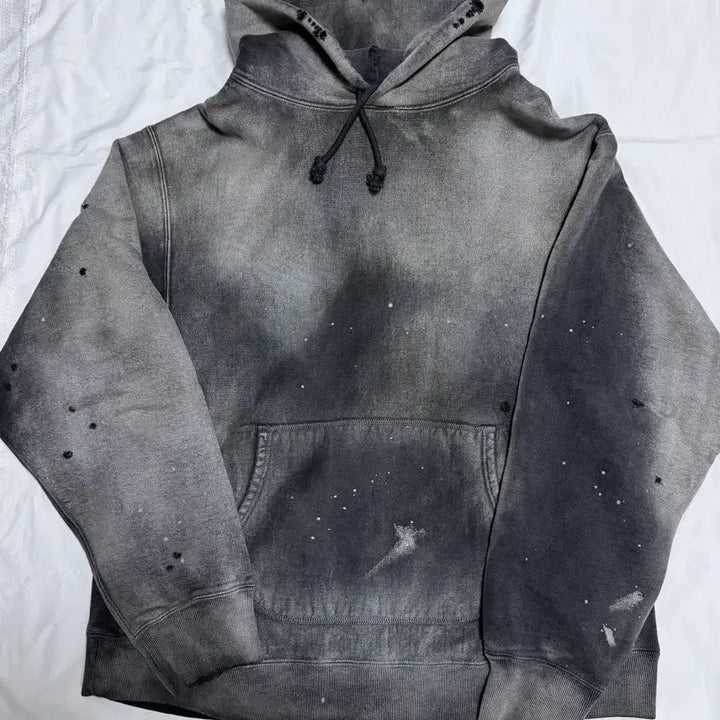 [BUNJANG] Bowwow Hard Aging Hoodie Black L / Bowwow 바우와우 하드 에이징 후드 블랙 L