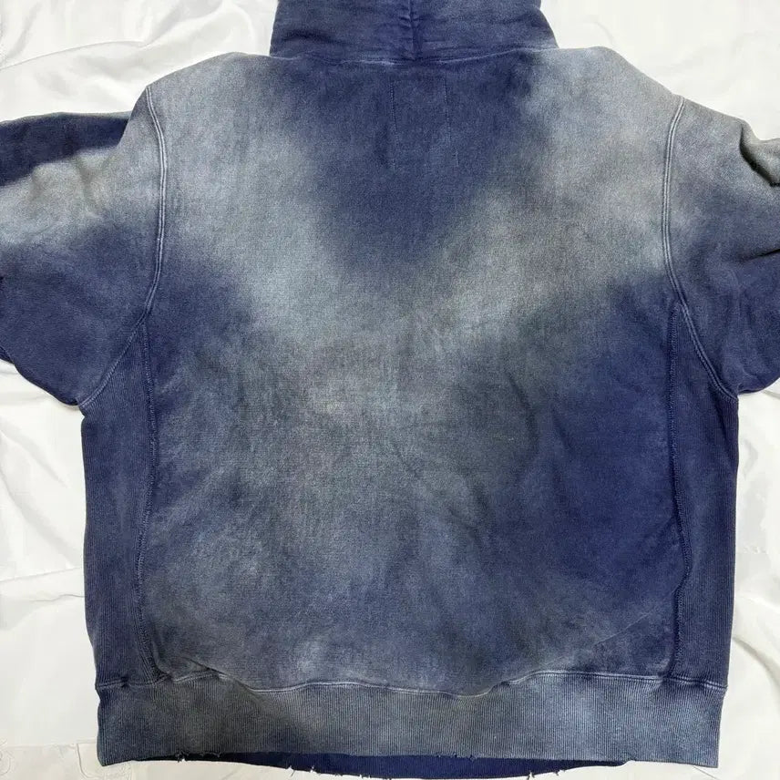 [BUNJANG] Bowwow Hard Aging Hoodie Navy M / Bowwow 바우와우 하드 에이징 후드 네이비 M