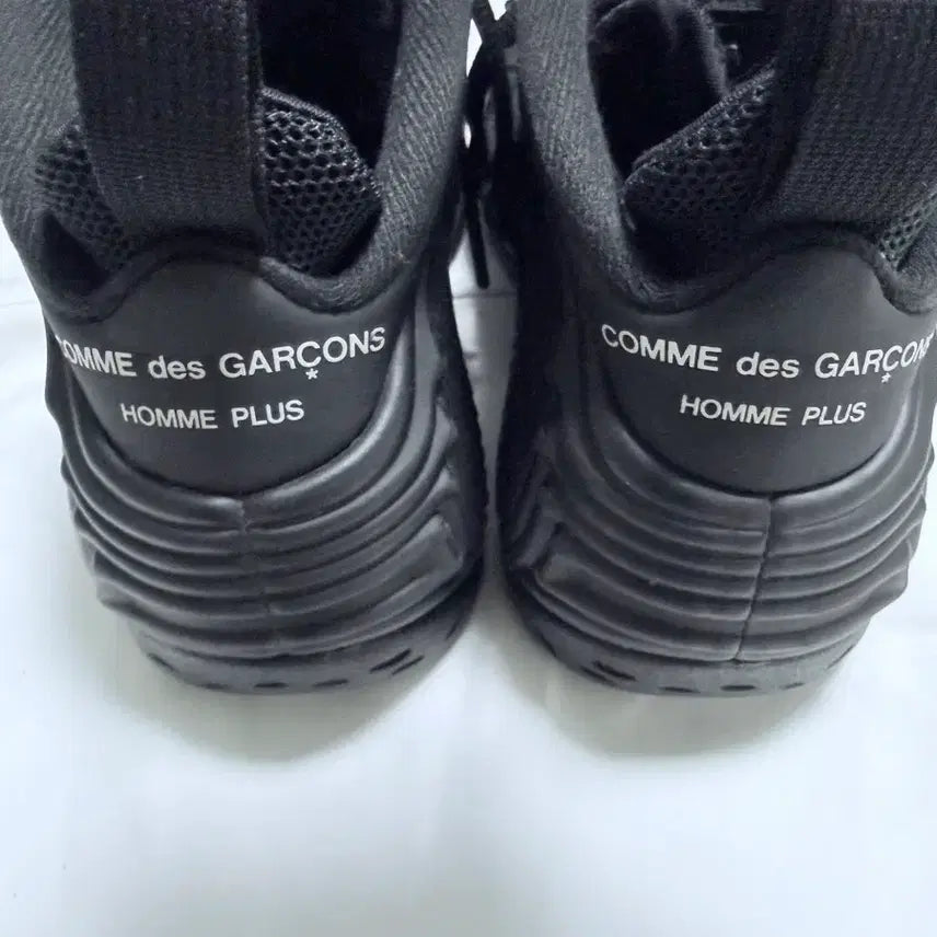 [BUNJANG] Comme des Garcons Nike Foamposite Black / [260] 꼼데가르송 나이키 폼포짓 블랙