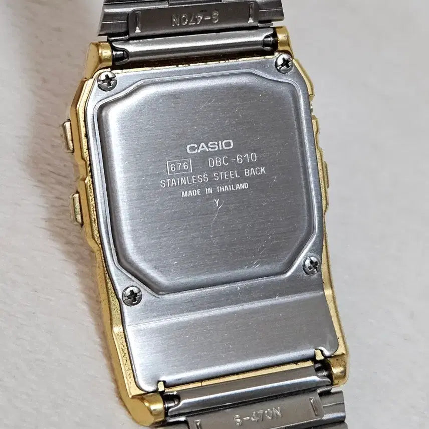 [BUNJANG] Casio DBC 610 Digital Watch / 카시오 DBC 610 단종 영문 자판