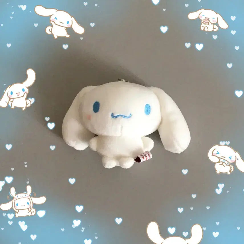 [SOLD OUT] 일본 정품 | 새상품 산리오 시나모롤 오리지널 미니 자석 트윈 인형 키링