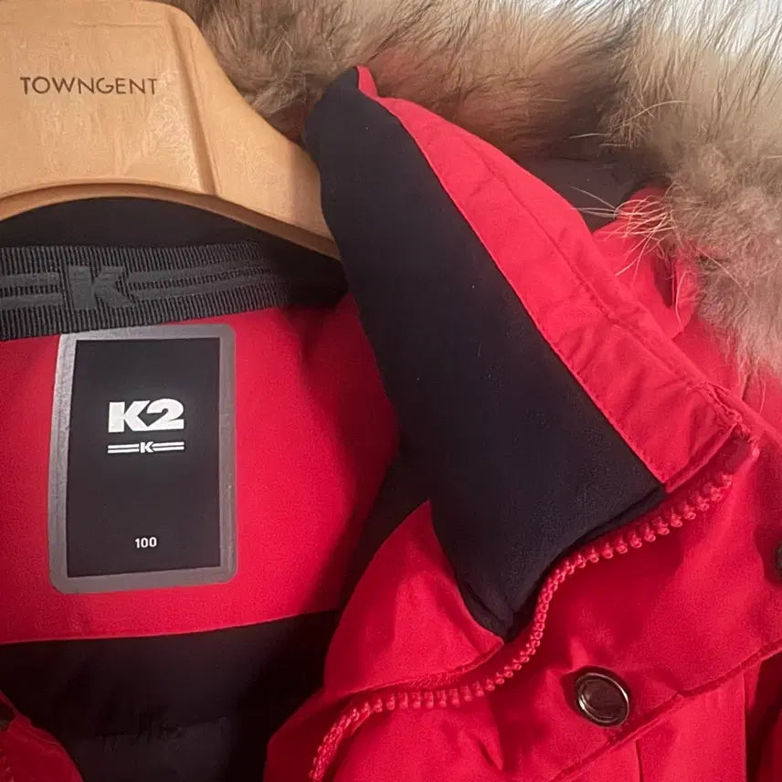 [BUNJANG] K2 Red Padded Jacket (Size 100) / K2 빨간색 패딩 100