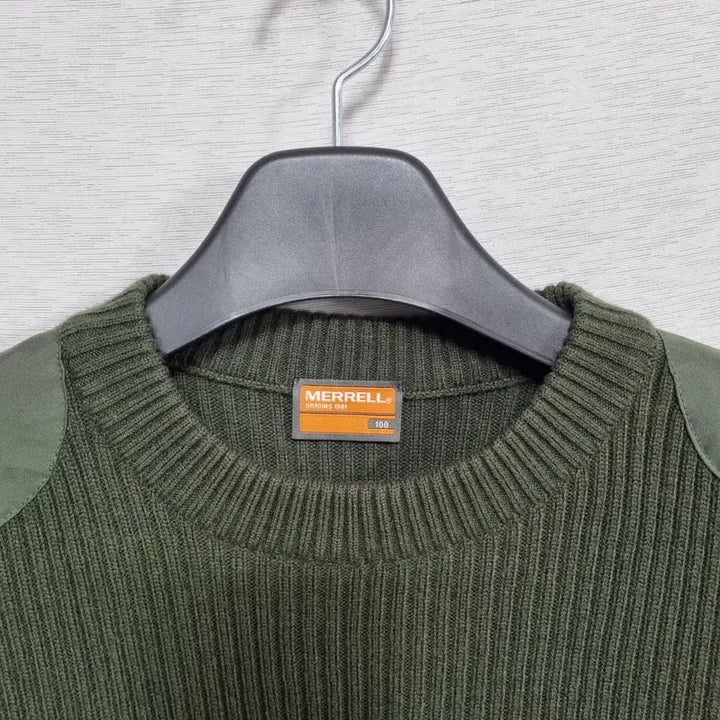 [BUNJANG] Merrell Men's Ribbed Knit Sweater / 머렐 골지 니트 남 슬100ㅡ0116