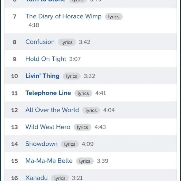 [BUNJANG] E.L.O Electric Light Orchestra - Best LP / 이엘오 E.L.O 일렉트릭 라이트 오케스트라 - 베스트 LP