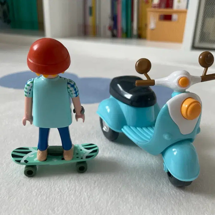 [BUNJANG] Playmobil Skateboard Figure Bundle Set / 플레이모빌 스케이트보드 피규어외 일괄