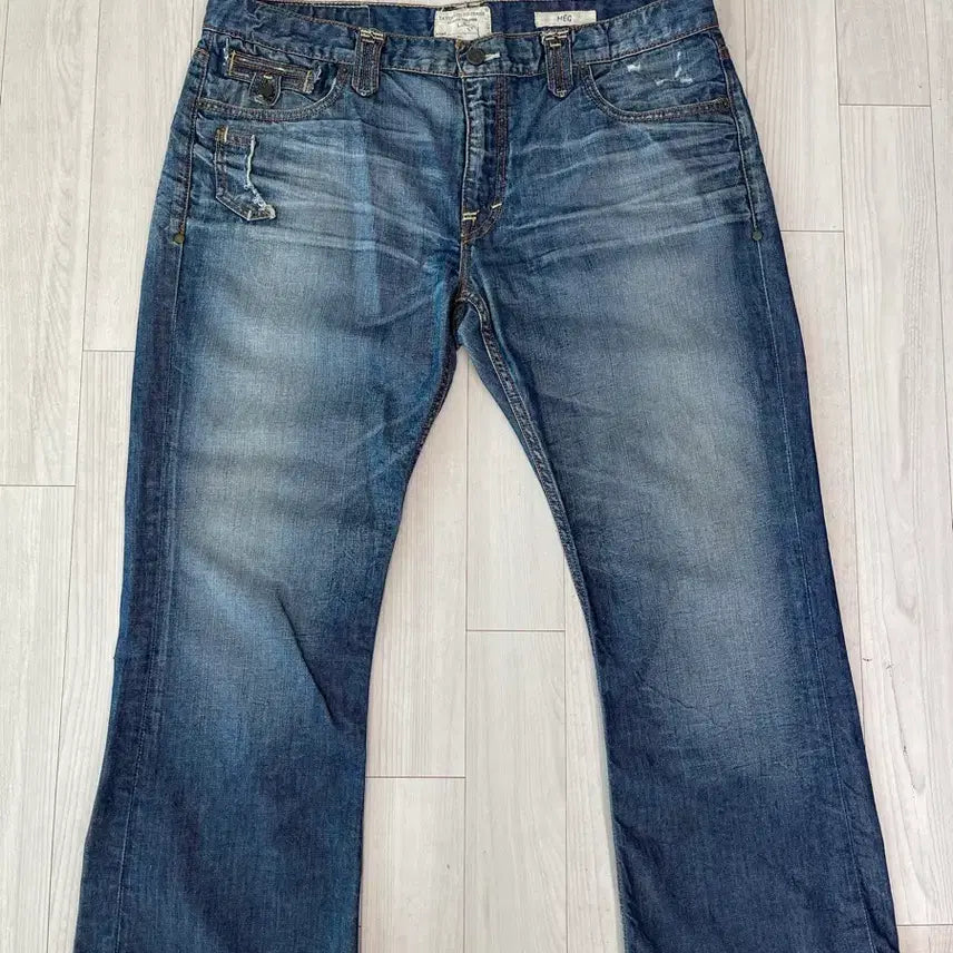 [BUNJANG] TBZ 40-inch Denim Jeans / 타바니티  40인치 빅사이즈 데님 청바지