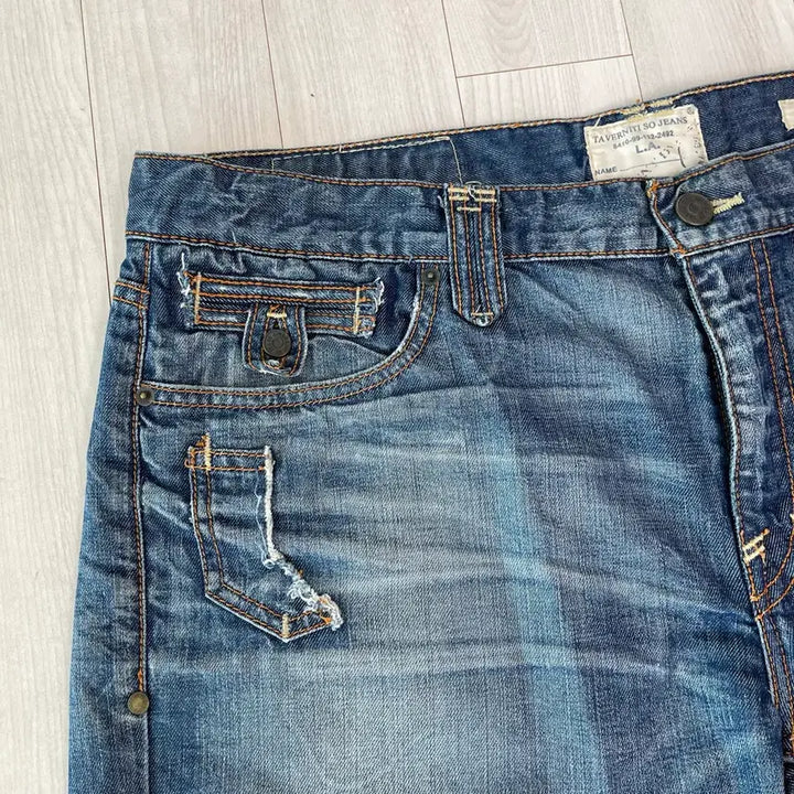 [BUNJANG] TBZ 40-inch Denim Jeans / 타바니티  40인치 빅사이즈 데님 청바지