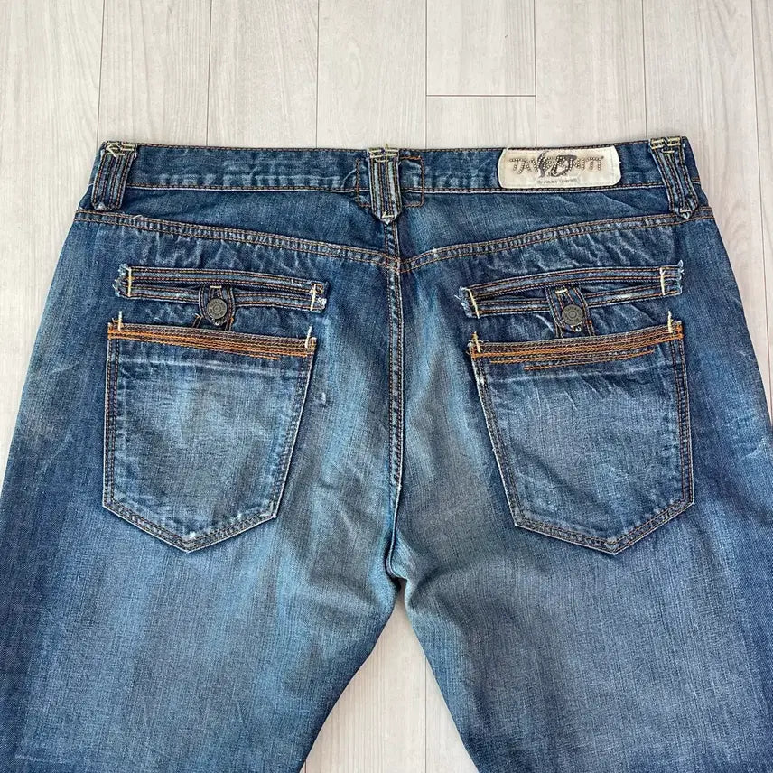 [BUNJANG] TBZ 40-inch Denim Jeans / 타바니티  40인치 빅사이즈 데님 청바지